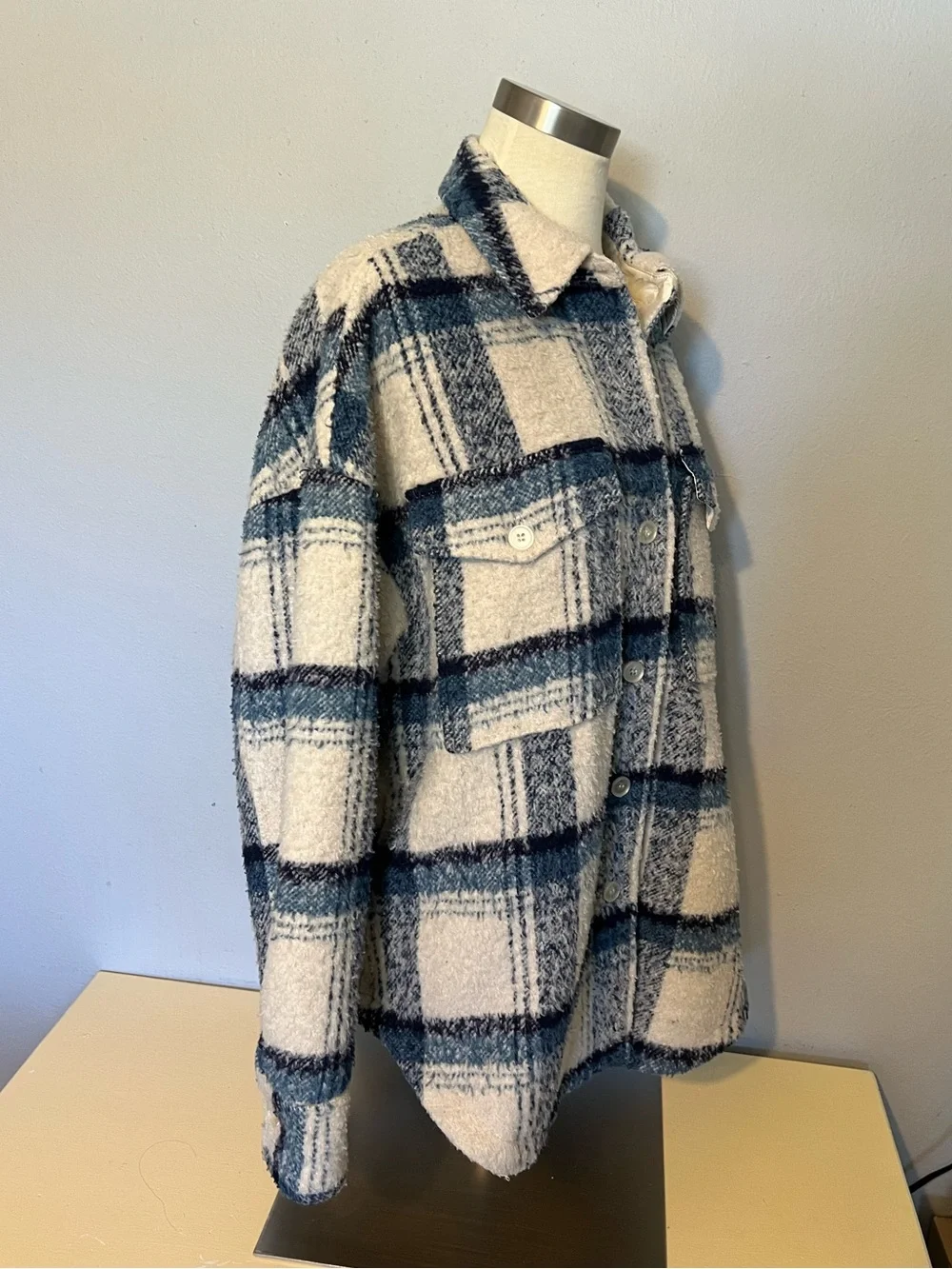 Good American brushed plaid